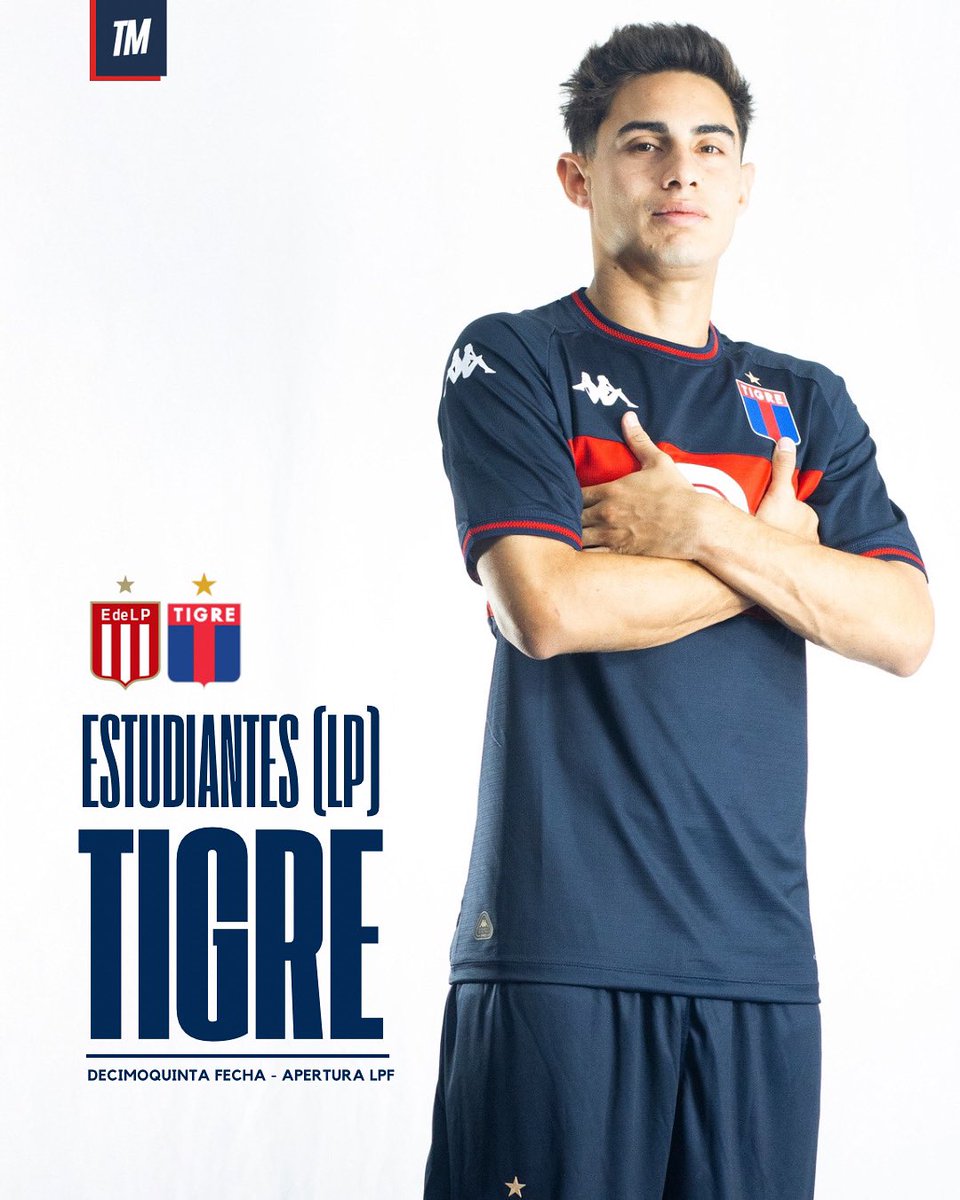 🔜 HOY JUEGA TIGRE

🆚 <a href="/EdelpOficial/">Estudiantes de La Plata</a> 
🗓️ LUNES 28/4
⏰ 19:30
🏟️ Estadio Jorge Hirschi- UNO
📺 ESPN Premium