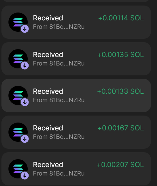 yekaj_sol's tweet photo. Just claimed some sweet $SOL rewards from $GREENN 🌿🔥
This is what passive income looks like, baby!
Burn Green, Rise Forever 🚀

CA: 7Fb2SVytWmTrSBmufmrU4abyVmMJYdSBjD47Bi1qNbhW https://t.co/XAdi5DwfTd