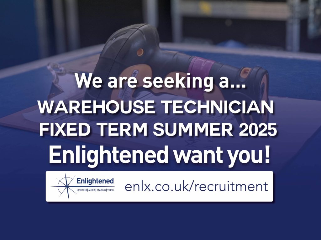 Become Enlightened!
Join our team this summer. We are looking for a Warehouse Technician - Fixed Term (Summer 2025) 6th May to 5th September. Find out more via the link below!
enlx.co.uk/warehouse-tech…