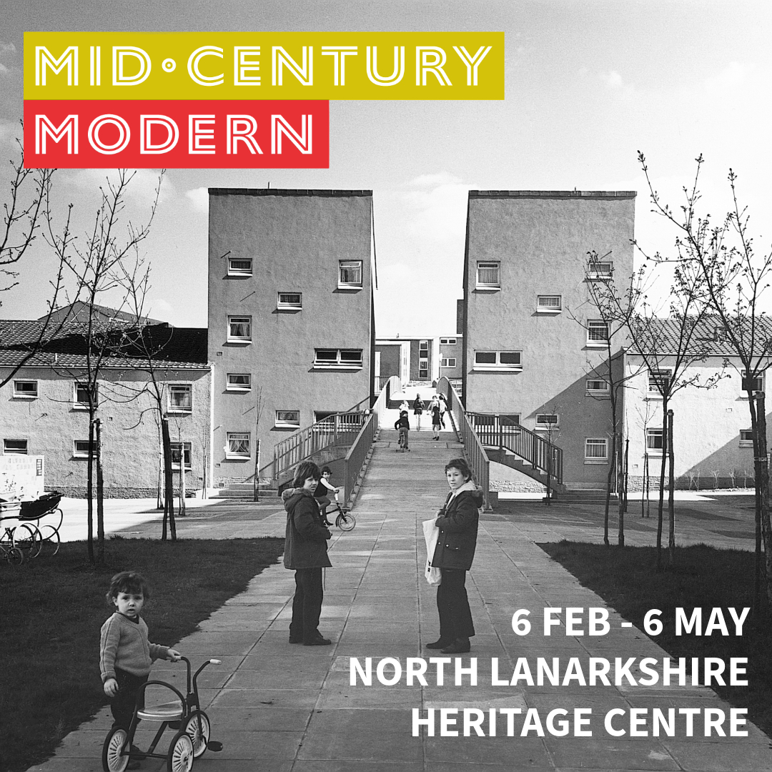 Don't miss the 'Mid Century Modern: Putting Scotland on the Map' exhibition at North Lanarkshire Heritage Centre. The exhibition looks at the international context that shaped the Mid-Century Modern architectural movement in Scotland.

Find out more: ow.ly/Lcny50ULLWJ