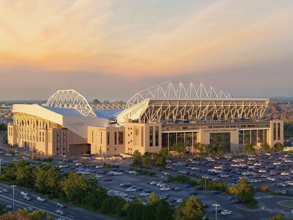 BerenCross's tweet image. Leeds United have released concepts of how Elland Road could look after its proposed expansion. #lufc