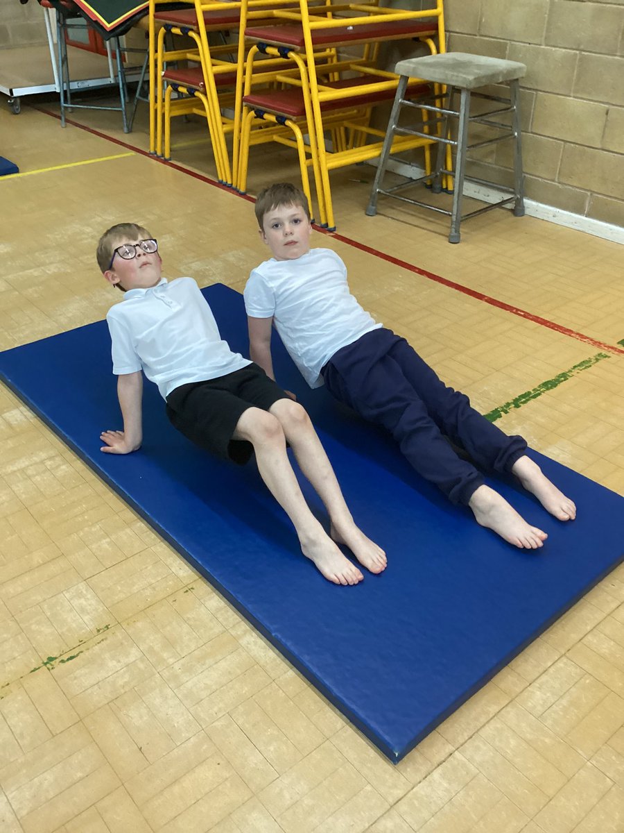 IntakeSchool's tweet photo. Mr Troy’s class were amazing in PE today. We learnt 8 different gymnastic shapes and put 4 together to create a sequence #peatintake https://t.co/AehTPl4Xeu
