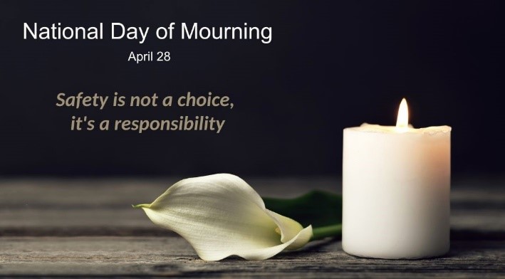 ElConConstruct's tweet photo. Today, we pause to remember those impacted by workplace incidents. 

The #NationalDayOfMourning is not only a time to remember those lost, but also a reminder of our shared responsibility to uphold a culture of safety in every workplace.

#SafetyFirst #WorkplaceSafetyMatters https://t.co/VRELSYHkLD