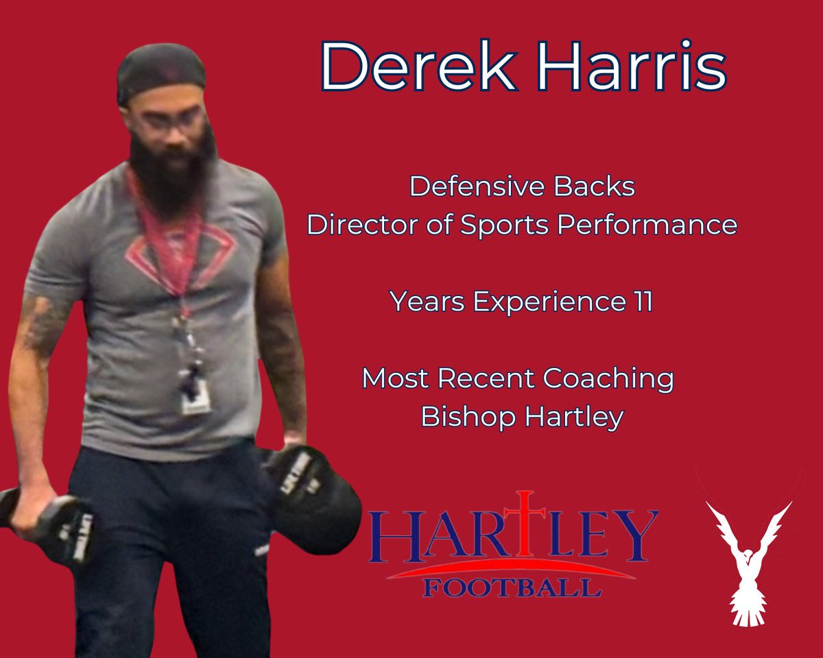 Hartley Football (@hartleyfootball) on Twitter photo Coach Harris will work with the secondary in addition to being the school’s Director of Sports Performance. An incredible asset to the <a href="/hartleyhawks/">Hartley Athletics</a> athletic programs. Coach Harris will work with the secondary in addition to being the school’s Director of Sports Performance. An incredible asset to the <a href="/hartleyhawks/">Hartley Athletics</a> athletic programs.
