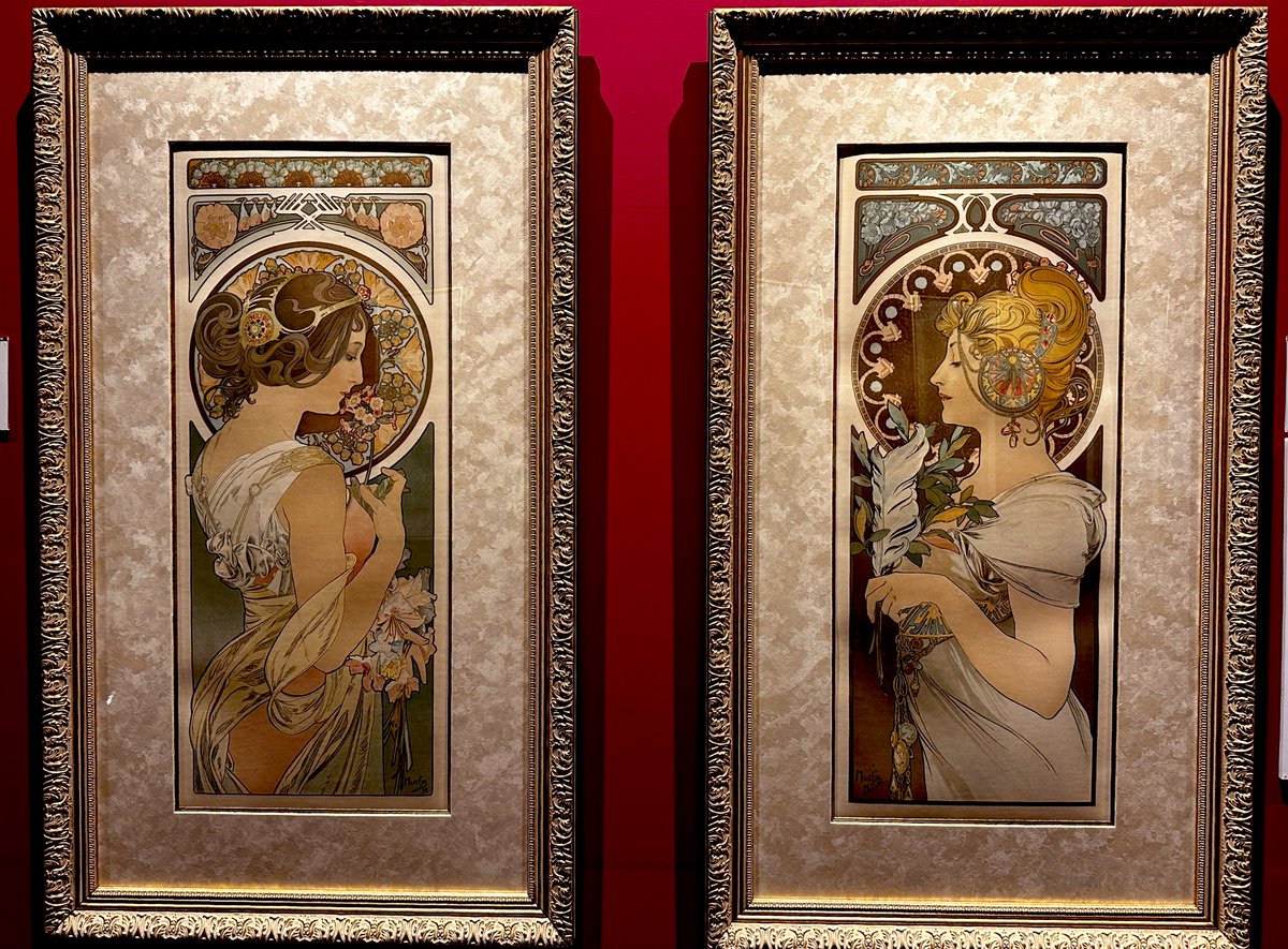 最終値下げ！　絵画　ミュシャ　限定発行　未来を見つめる女性 最終値下げ！ 絵画 ミュシャ 限定発行 未来を見つめる女性