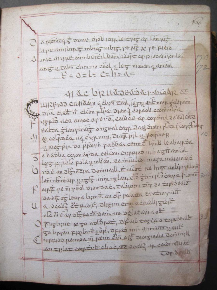 The Manuscript of the Week is RIA MS C vi 1, the Book of Knockninny. This 18th C manuscript has not yet been fully digitised, so all the more reason to drop in and visit us. You can read about the manuscript and its contents here: ria.ie/collections/ma…

The MS of the Week is on