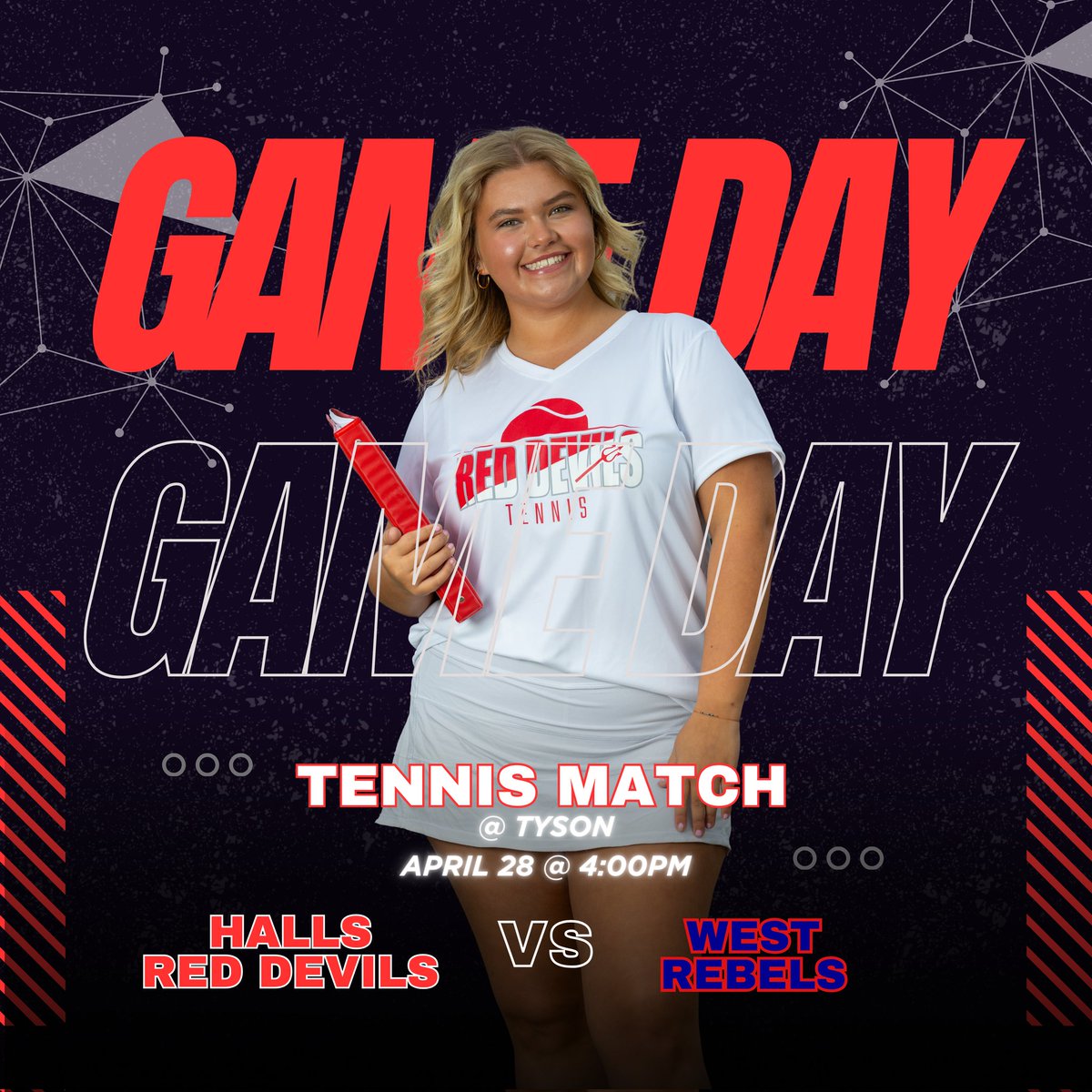 Last regular season match of the year! Let's go get it!

#GoBigRed