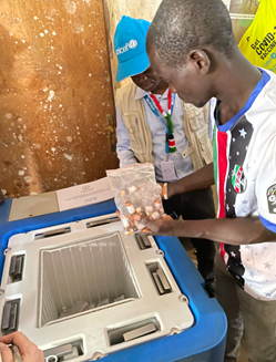 UK in South Sudan ๐ฌ๐ง๐ธ๐ธ (@ukinsouthsudan) on Twitter photo The ๐ฌ๐ง alongside ๐จ๐ฆ๐ช๐บ๐ธ๐ช๐บ๐ธ and <a href="/gavi/">Gavi, the Vaccine Alliance</a>๐is proud to have delivered 3 doses of the pentavalent vaccine to 1.5m children, from 2018 to 2024, through the Health Pooled Fund. This vaccine protects against 5 preventable diseases #ImmunisationWeek The ๐ฌ๐ง alongside ๐จ๐ฆ๐ช๐บ๐ธ๐ช๐บ๐ธ and <a href="/gavi/">Gavi, the Vaccine Alliance</a>๐is proud to have delivered 3 doses of the pentavalent vaccine to 1.5m children, from 2018 to 2024, through the Health Pooled Fund. This vaccine protects against 5 preventable diseases #ImmunisationWeek