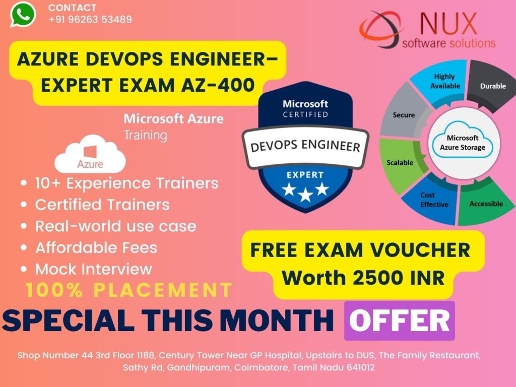 NuxSoftware's tweet photo. #AZ400
#AzureDevOps
#AzureDevOpsEngineer
#MicrosoftCertification
#DevOpsEngineer
#AzureCertification
#CloudDevOps
#DevOpsTraining
#AzureTraining
#MicrosoftAzure
#CI_CD
#Automation
#ITCertification
#DevOpsEngineerCertification https://t.co/0okwFOzKSj