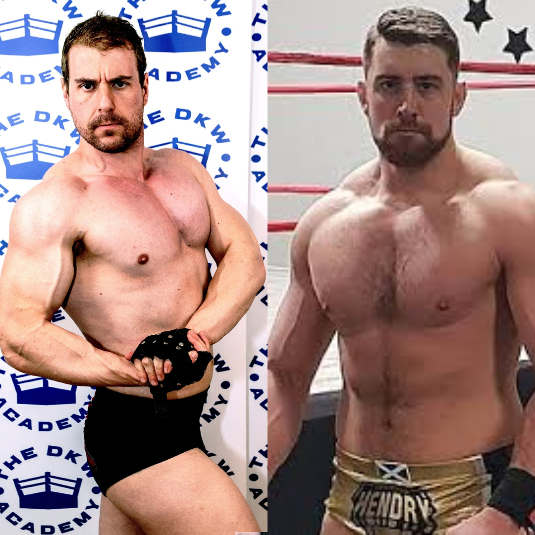 DefrainUK's tweet photo. It's like the 100th time now that someone has said that me and @joehendry look alike! 
Maybe I should get people to chant I believe in Defrain or wear a shirt to the ring that says 'NOT JOE HENDRY' Lmao 🤣 Or maybe we should just tag team 
#ibelieveinjoehendry #wrestling #defrain #wwe #lookaelike