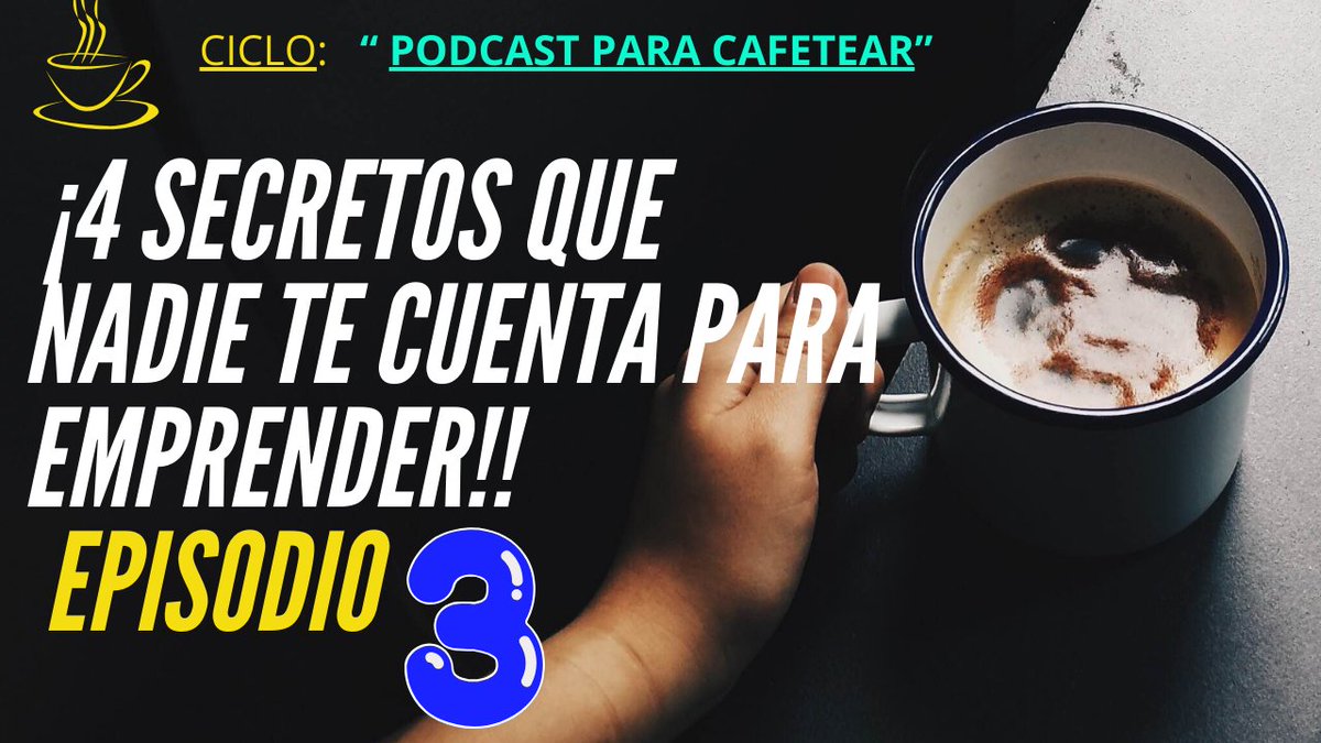 TusAtrapa's tweet photo. 416-  Los CUATRO PILARES para EMPRENDER con ÉXITO 🚀 (¡El #3 NADIE te lo ... https://t.co/VsRlvsuJeA via @YouTube https://t.co/f6R54E0GwE