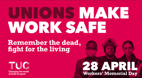 On Workers' Memorial Day, we remember all those who have lost their lives to work-related illness or injury.

Key to keeping people safe at work is a strong, organised union in every workplace.

Remember the dead, fight for the living! #IWMD25