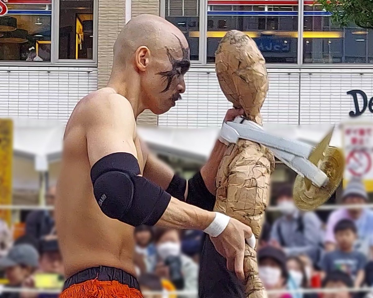 AngPongTanggg's tweet photo. 最高のエンターテイメント
始まる前から心待にした観客でいっぱい
#AsiaGoldProWrestling
#AGWP
#高円寺びっくり大道芸 https://t.co/tXXqPrm9lO
