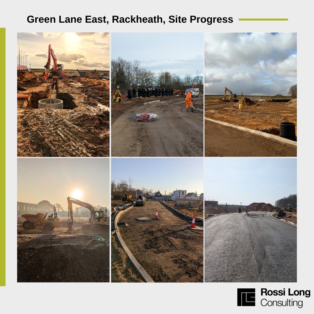 Rossi Long (@rossilong) on Twitter photo 🛣️ Work is well underway on Crimson Development Homes' (part of <a href="/SaffronHousing/">Saffron Housing</a>) access road at their new housing development on Green Lane East in Rackheath.
It's been great to see works progressing well, and the site beginning to resemble it’s completed form! 🛣️ Work is well underway on Crimson Development Homes' (part of <a href="/SaffronHousing/">Saffron Housing</a>) access road at their new housing development on Green Lane East in Rackheath.
It's been great to see works progressing well, and the site beginning to resemble it’s completed form!