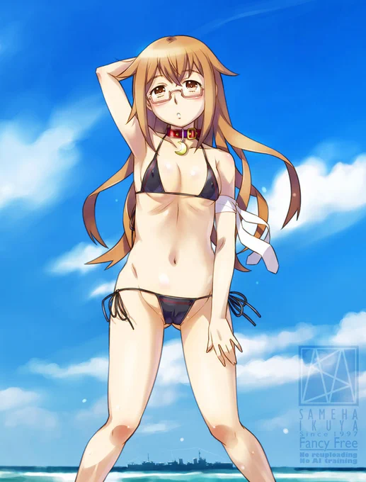 もっちー誕生日#艦これ #望月進水日 ('_`).oO(本物のもっちーは昨日誕生日でした 