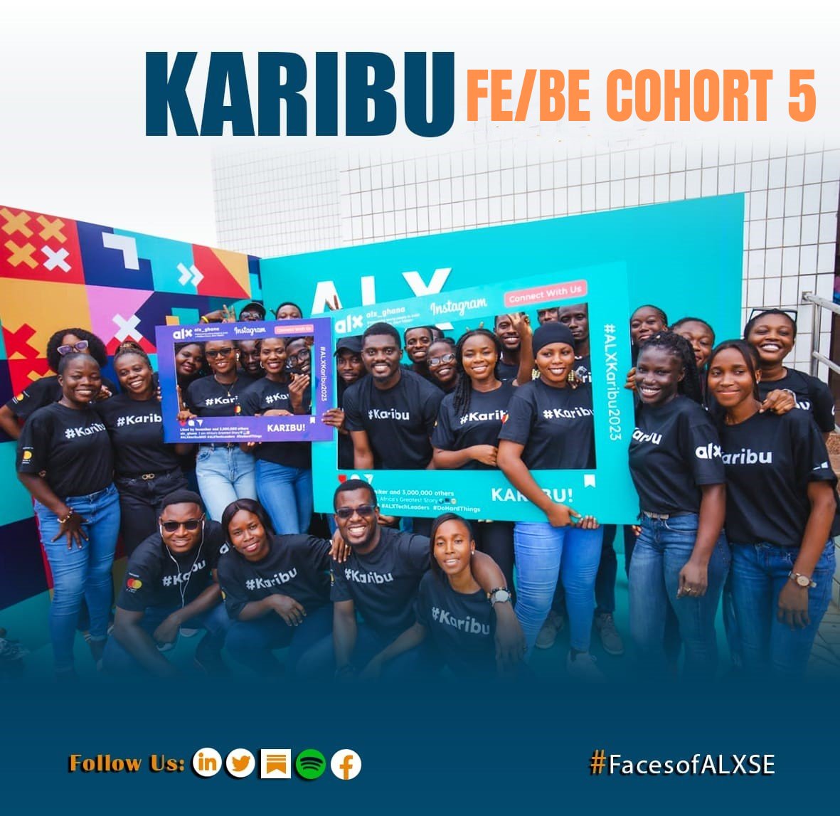 A warm hearty karibu to learners in our 8-month #ALX_BE and #ALX_FE programs cohort 5 as they kick off their journey today🚀! Remember you are not alone, the #FacesofALXSE community is always here to support you every step of the way👥! Most important, remember to have fun🥳