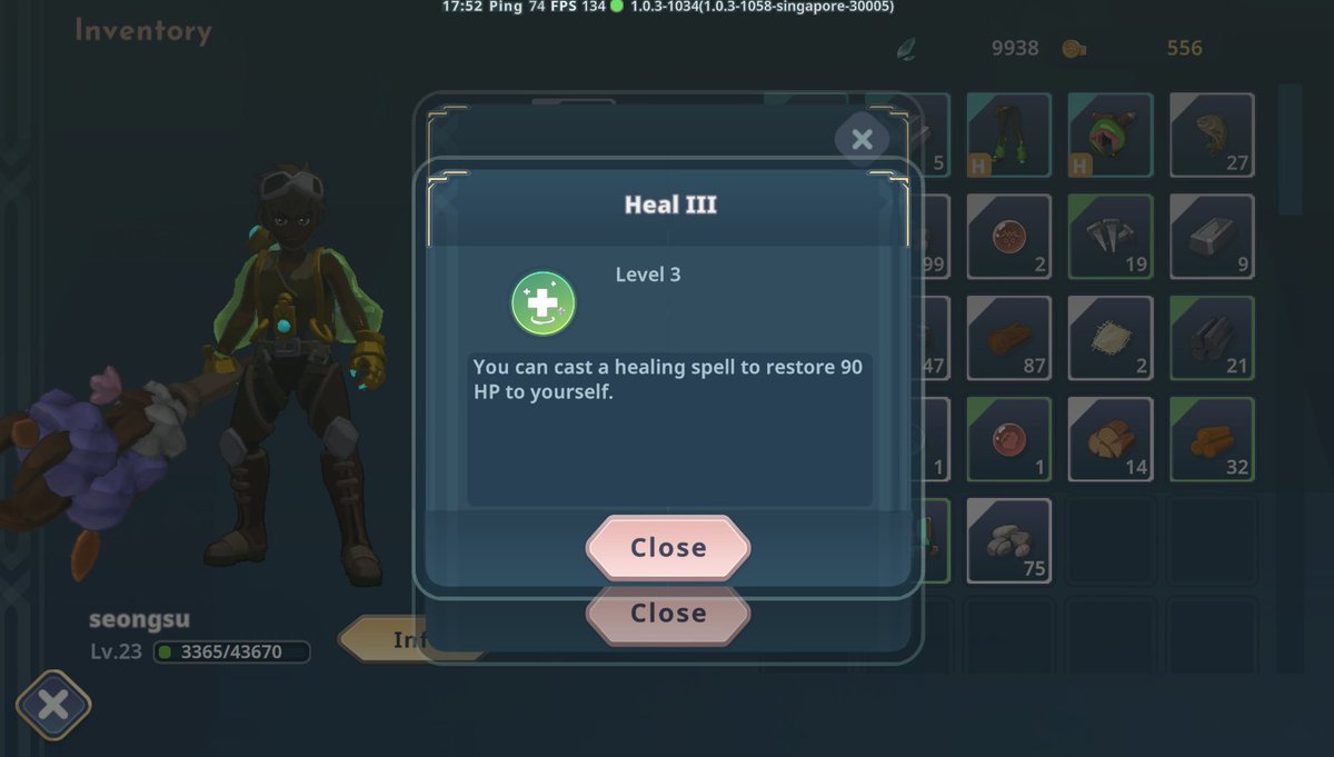 Here are the tips I’ve gathered while leveling up to 23 in <a href="/TheTreeverse/">Treeverse</a> 

1. Leveling

Repeatedly roam this area and kill aggressive monsters. You can start at level 1, and as long as you deal at least 1 damage, you’ll gain around 200 EXP per kill.

After level 25, it’s better