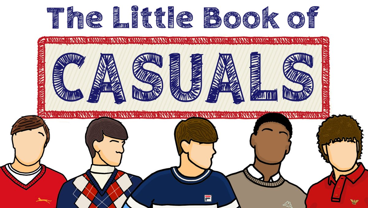 The Little Book of Casuals.  From three-skier jumpers off the market to Giorgio Armani, and everything inbetween.  Get a signed copy now from Conker: conkereditions.co.uk/shop/ 

#casual #dressers #ultras
