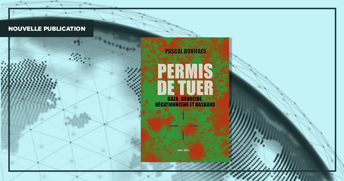📕Dans mon nouvel ouvrage "Permis de tuer. Gaza : génocide, négationnisme et hasbara" (éditions MAX MILO), j'expose les mécanismes de désinformation et dénonce la faillite morale qui permet à cette violence de se poursuivre. 

➡️Disponible à la vente sur : iris-france.org/produit/permis…