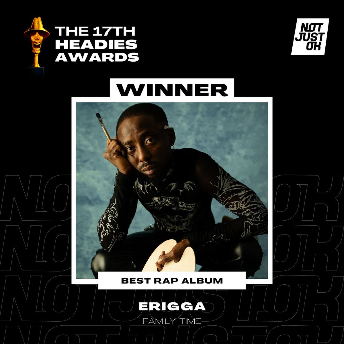 BEST RAP ALBUM — FAMILY TIME (ERIGGA)

#headies2025