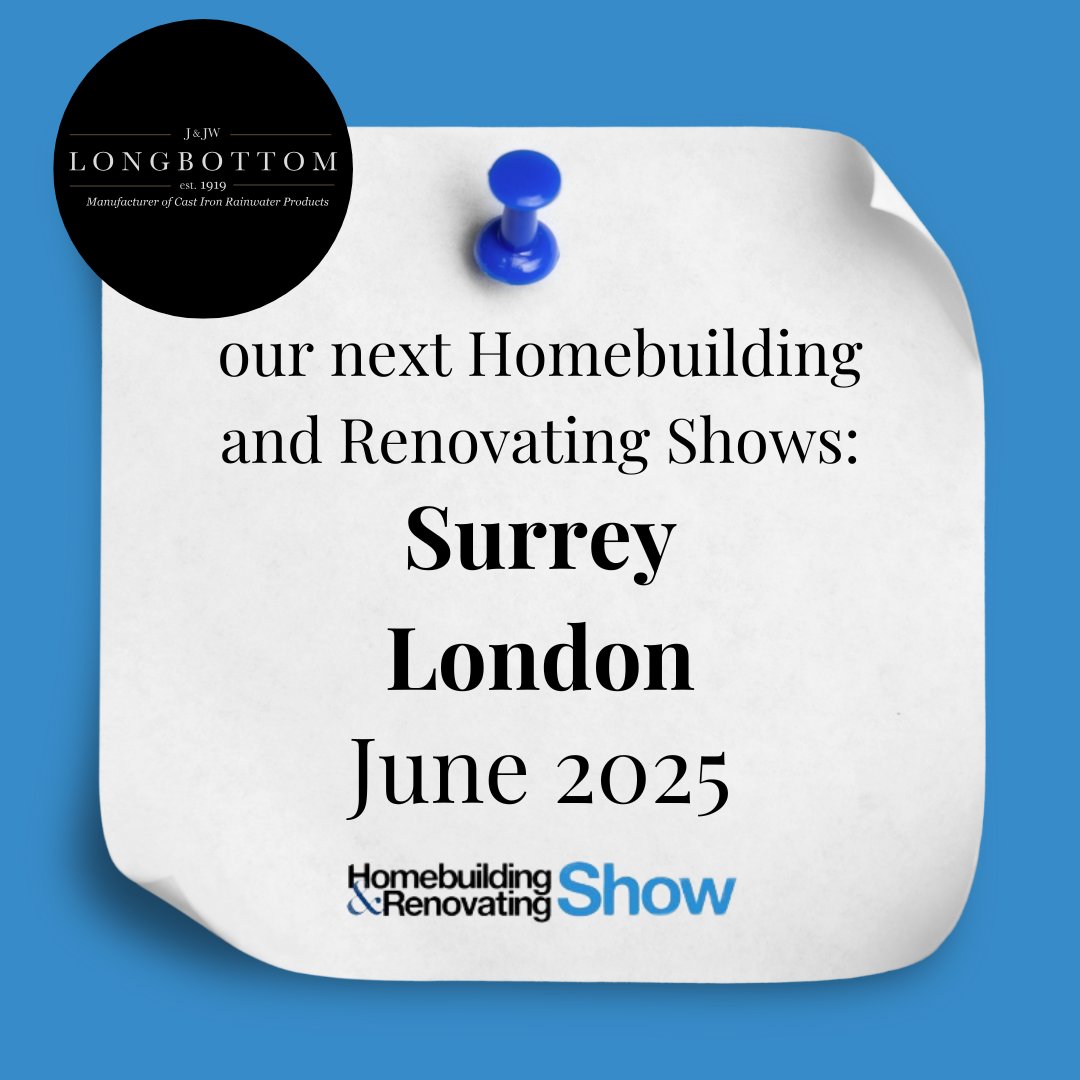 There are still 3 more Homebuilding &amp; Renovating shows on the calendar this year. We bring many of our products to our stand, meaning visitors are able to see and touch the cast iron goods rather than just looking at a photograph in a catalogue.

#homebuildingandrenovatingshow
