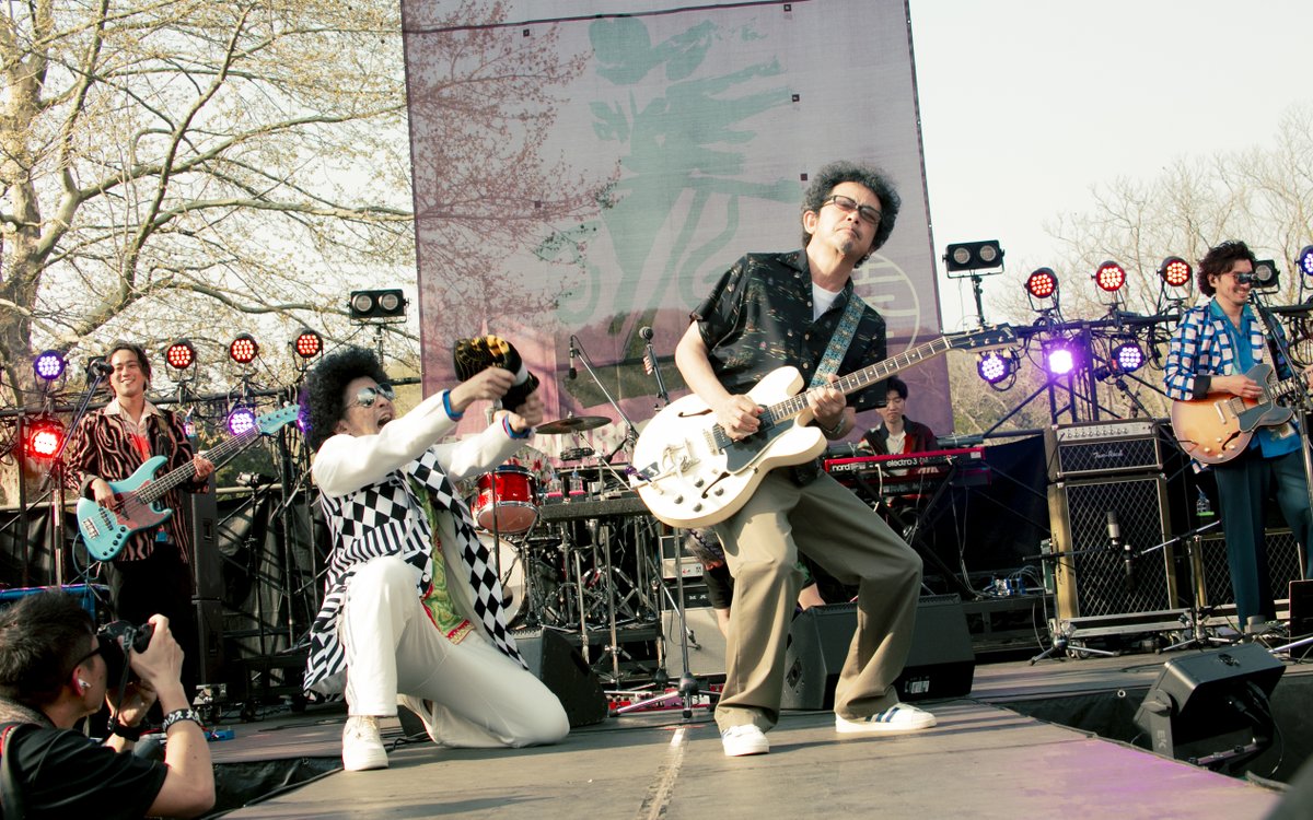 BRADIO_official's tweet photo. 【ARABAKI ROCK FEST.25】
㊗️RCサクセション＆忌野清志郎デビュー55周年
BRADIO 15th &amp; ARF 25th Presents ソウルサイドのキヨシロー

@OT_staff 
@O_love_info 

#BRADIO 
#ARF25AGOGO 
#アラバキ 

photo by ヤマダマサヒロ https://t.co/oiKGlUQ0Wv