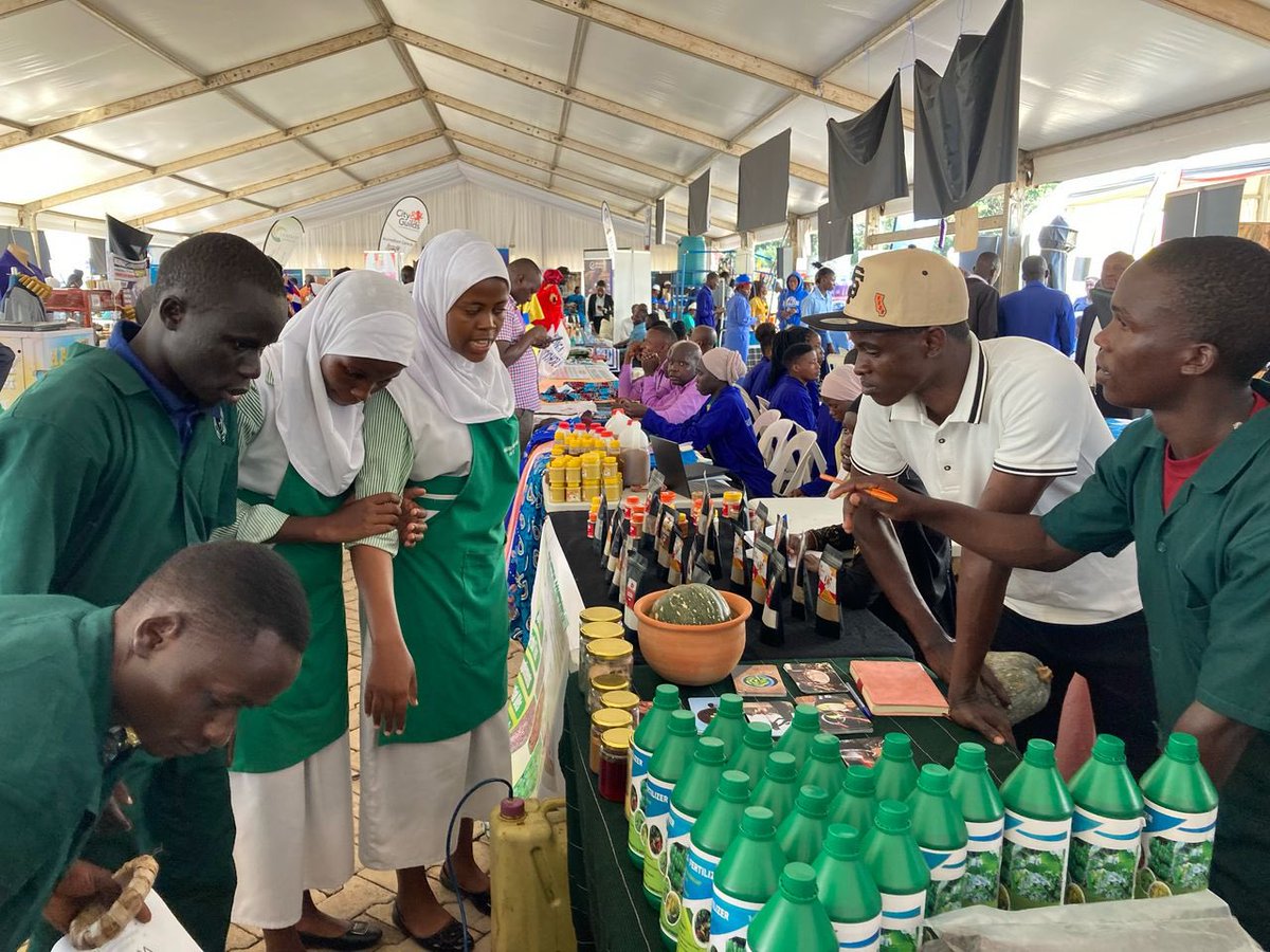 Today RUCID organic vocational training institute miyana together with body and soil mityana are delighted to be part of the TVTE ministry of education.are in kololo for the 2 day exhibition focusing on development in education and innovation