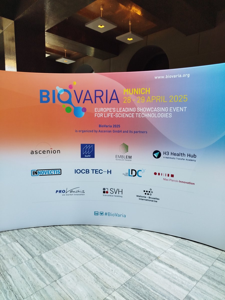 MaxPlanck-Innovation (@mp_innovation) on Twitter photo 🚀 Ready for the next generation of life science innovation?
We’re excited to be showcasing our latest cutting-edge technologies at <a href="/BioVaria/">BioVaria</a> 2025.
👉 Find out more about the presented technologies: max-planck-innovation.com/max-planck-inn…
🔗
#BioVaria2025 #LifeSciences #Innovation #TechTransfer 🚀 Ready for the next generation of life science innovation?
We’re excited to be showcasing our latest cutting-edge technologies at <a href="/BioVaria/">BioVaria</a> 2025.
👉 Find out more about the presented technologies: max-planck-innovation.com/max-planck-inn…
🔗
#BioVaria2025 #LifeSciences #Innovation #TechTransfer