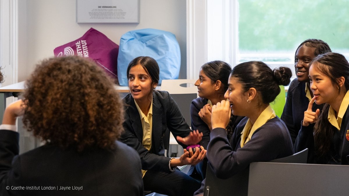 Last-minute opening for school groups! Join us for a German Day at Goethe-Institut London on 13 May 2025, free for primary &amp; secondary students. Immerse in German language &amp; culture! Register at educational-services-uk@goethe.de #Gimagine

📍 <a href="/GI_London1/">Goethe-Institut London</a> 🎟️ Free 📅 13 May 2025