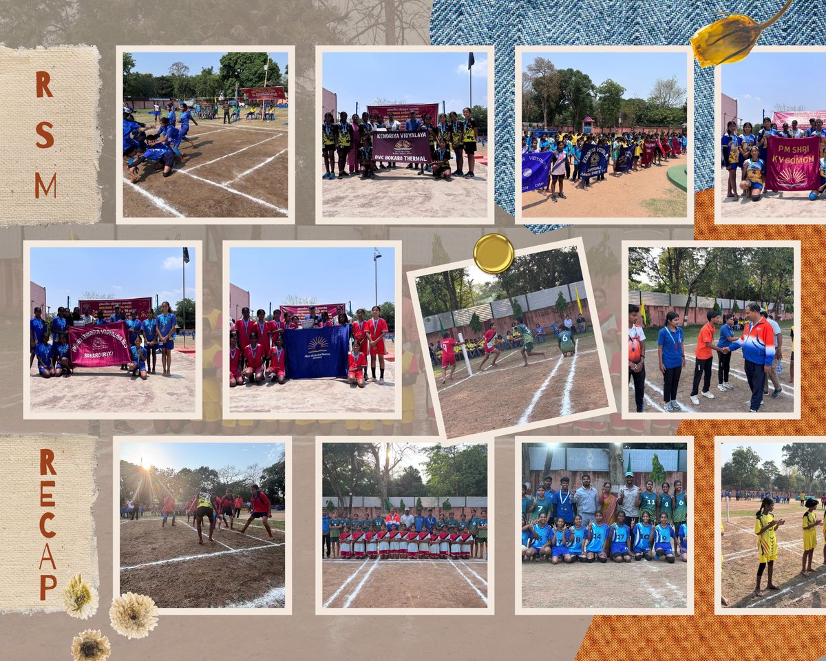 #PMSHRI #KendriyaVidyalaya Hinoo successfully organised and completed Regional Sports Meet for Kho-Kho and Kabaddi from 26th April to 28th April. Days spent well with sportive joy and fun filled moments with students from various KVs all across Ranchi!
#sports #rsm #KV