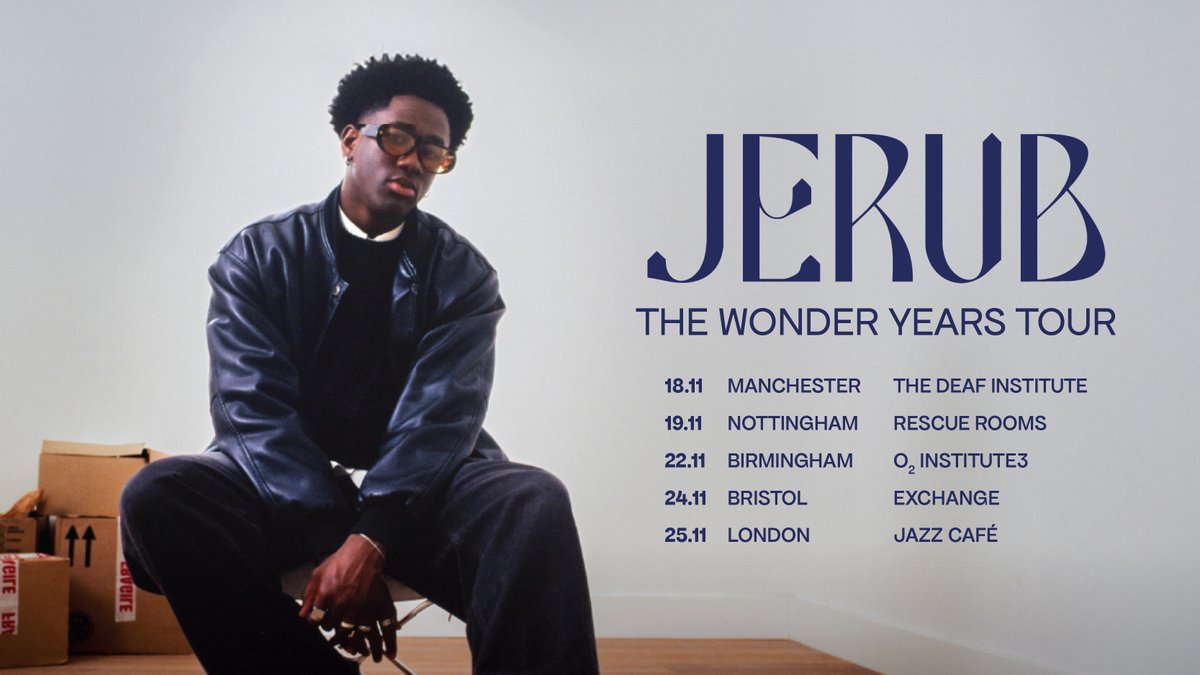 Live Nation Source (@lnsource) on Twitter photo NEW: Rising star <a href="/jerubmusic/">JERUB</a> will play venues in Manchester, Nottingham, Birmingham, Bristol and London 🙌
 
Snap up tickets in our #LNpresale on Thursday 1st May at 10am 👉 livenation.uk/nfuj50VHKLt NEW: Rising star <a href="/jerubmusic/">JERUB</a> will play venues in Manchester, Nottingham, Birmingham, Bristol and London 🙌
 
Snap up tickets in our #LNpresale on Thursday 1st May at 10am 👉 livenation.uk/nfuj50VHKLt