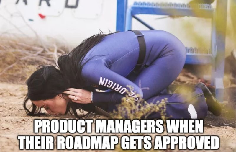 🌟There’s no better feeling

🚀 Thank you to our Deniz Başak Doğan for the meme

#productmanagement #meme #productroadmap
