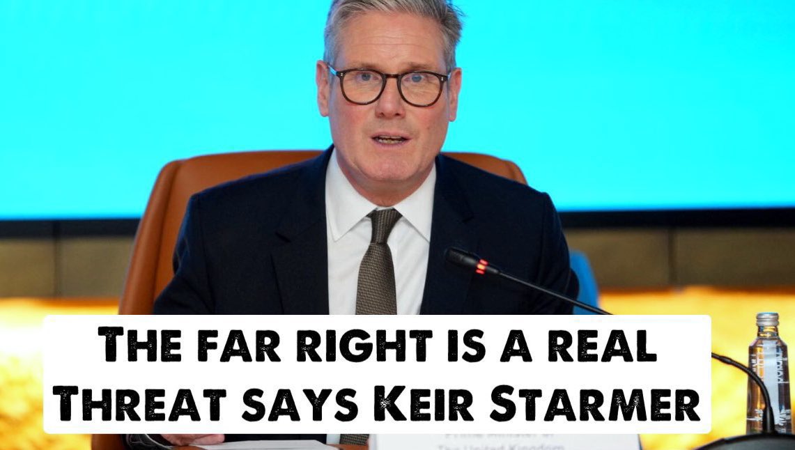 The ‘far-right’ doesn’t drive into crowds.

The ‘far-right’ doesn’t target Christmas markets.

The ‘far-right’ doesn’t blow up pop concerts.

The ‘far-right’ doesn’t gang-rape white girls.

The ‘far-right’ aren’t 90% of MI5’s terror list.

The ‘far-right’ are not the problem.