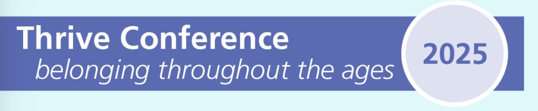 Looking forward to seeing colleagues at our Thrive conference tomorrow. Registration commences from 08.00am-08.50am.