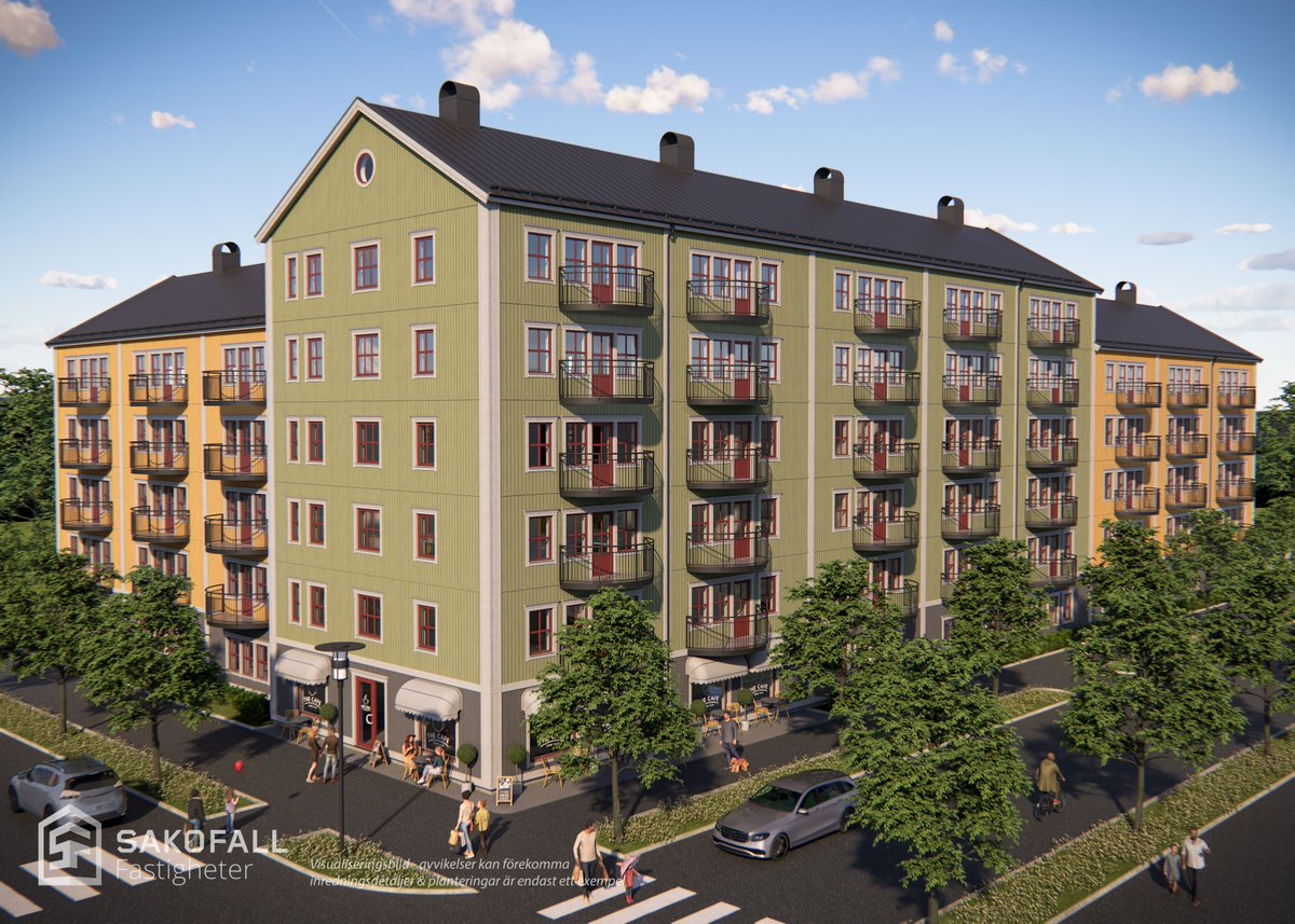 160 nya hyreslägenheter planeras på områdena Svanen och Västmanstrand i centrala Ludvika genom samarbete mellan Norrlandsfonden, Sakofall och Ludvika kommun.  mynewsdesk.com/se/norrlandsfo…