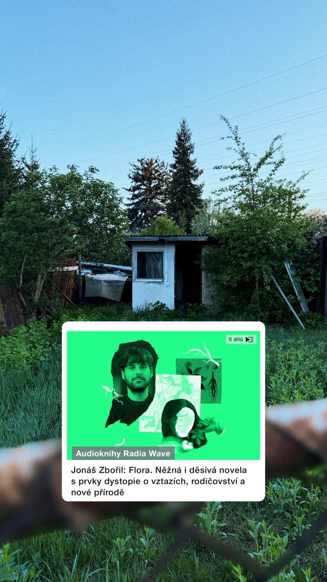 Flora je ode dneška k poslechu. Načetl jsem ji já v režii Zuzky Burianové. Díky za tu možnost a dík všem, co si to poslechnou 🌱