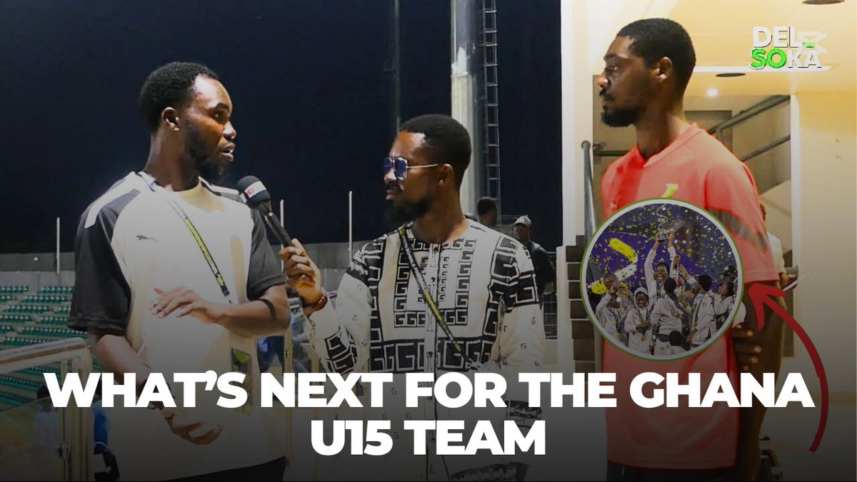 delaliphrank's tweet photo. What’s Next for the GhanaU15 🇬🇭 Team after the #ASFC2025,  I caught up with @staksottieGH &amp; @NanaPoku_10 

full video here 🎥https://t.co/0jF7q2v3Ej https://t.co/NCw6HyrsOp