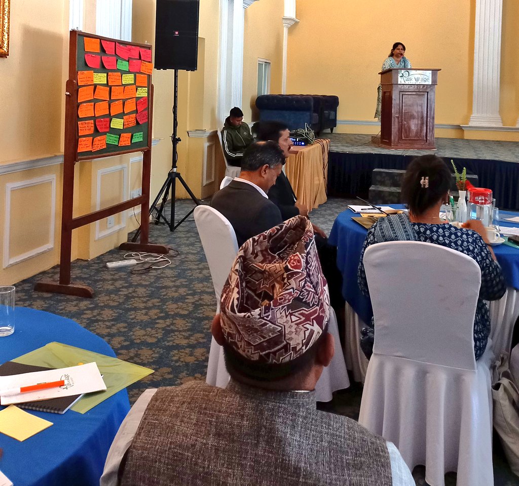 Happening now! Equipping #PLGSP team with practical insights on #Nepal’s federal structure, fiscal federalism, outreach, &amp; digitalisation. Govt. officials &amp; technical experts guiding discussions on driving transformational change to strengthen provincial &amp; local govt. <a href="/UNDPNepal/">UNDP in Nepal</a>