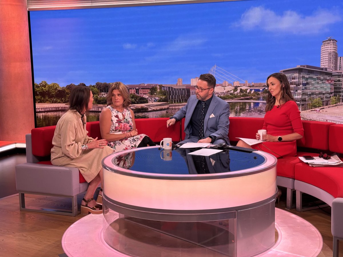 LorinLaFave's tweet image. Talking about our whirlwind trip to NYC @BBCBreakfast and Ellen Roome @Ell270707 needing SM companies @Meta to take responsibility for what happens on their platforms and @Ofcom ensuring this happens for the safety of all #children #online