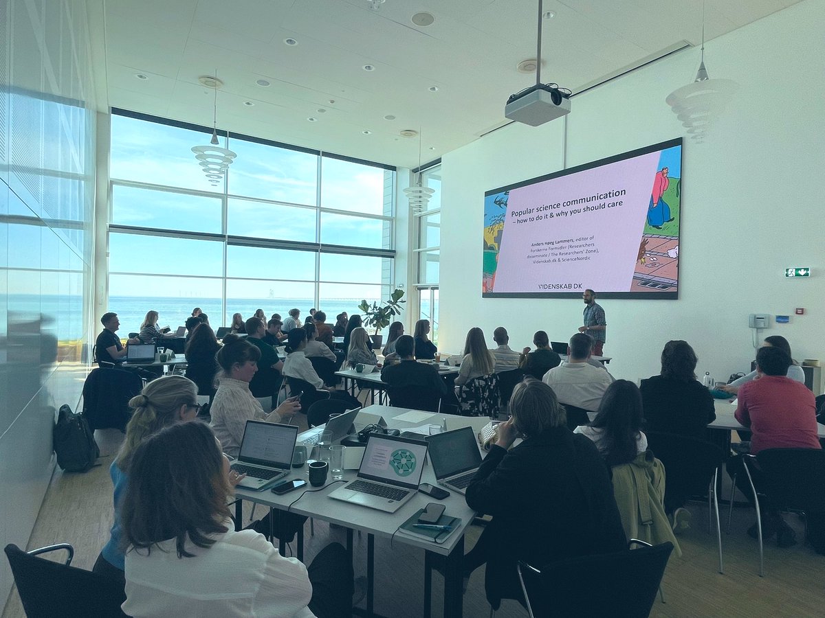 Today we have the pleasure of welcoming Anders Høeg Lammers from <a href="/forskerzonen/">Forskerne Formidler - Videnskab.dk</a> to speak on Research Communication.

A critical skill as a researcher.

#ResearchCommunication #LFIN