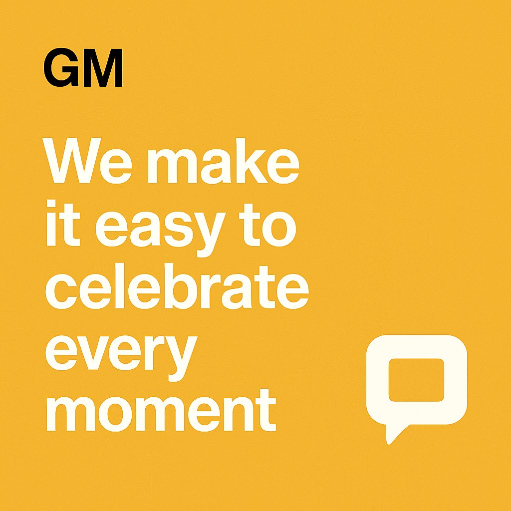 GM ☀️
We make it easy to celebrate every moment with digital collectibles!
Your community is waiting. 📩 Send a DM to get started.