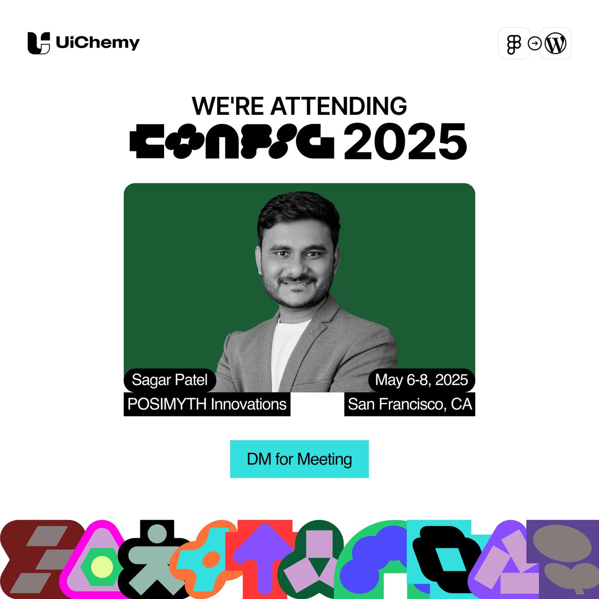 UiChemy - Figma to WordPress Convertor (@uichemy) on Twitter photo We’re heading to Config 2025!
📍 San Francisco, CA
📅 May 6–8, 2025
Excited to meet fellow creators, designers & builders.
Our CEO, <a href="/sagarpatel124/">Sagar Patel</a>, will be attending — DM to schedule a quick meetup.
Are you attending too? Let’s connect!
#Config2025 #Figma We’re heading to Config 2025!
📍 San Francisco, CA
📅 May 6–8, 2025
Excited to meet fellow creators, designers & builders.
Our CEO, <a href="/sagarpatel124/">Sagar Patel</a>, will be attending — DM to schedule a quick meetup.
Are you attending too? Let’s connect!
#Config2025 #Figma