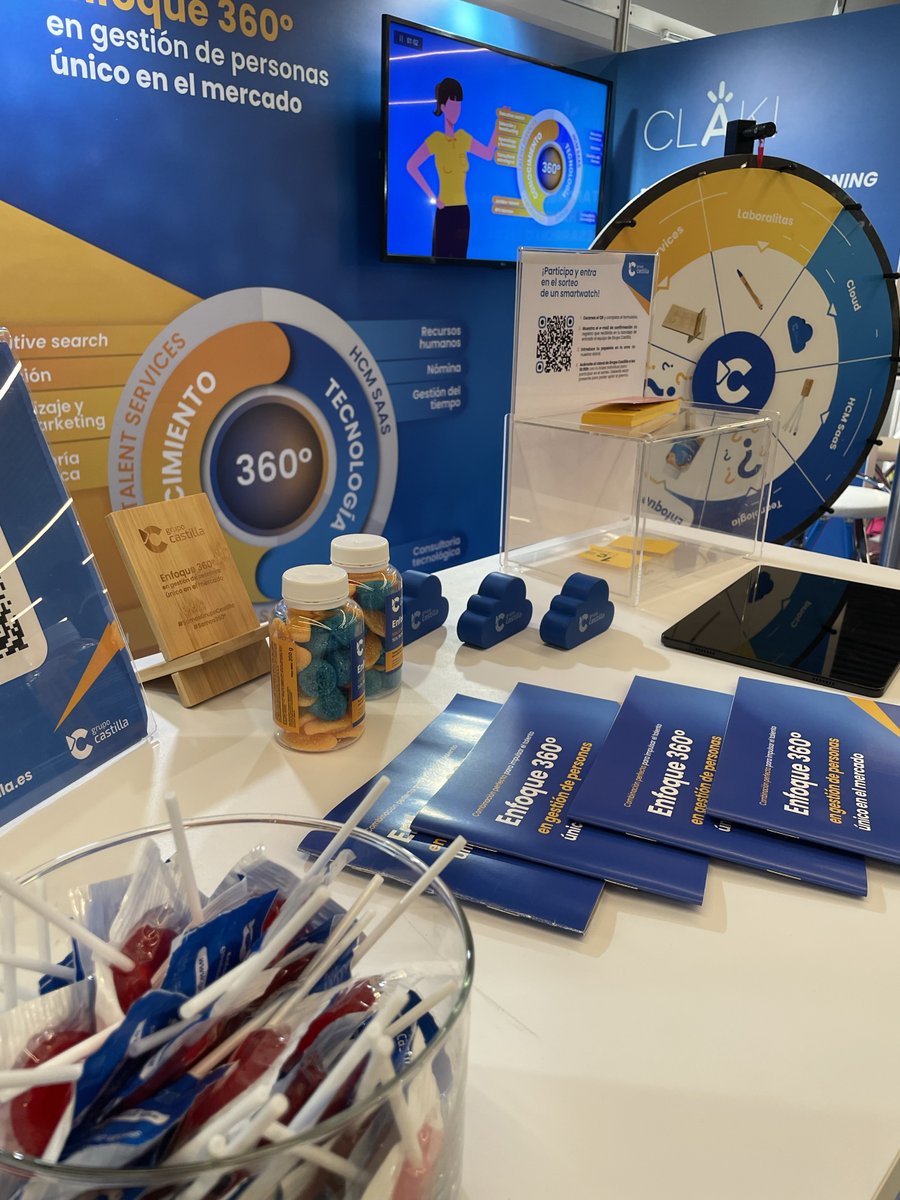 Grupo Castilla (@grupocastilla) on Twitter photo ¡Hoy es el día! 🚀
Ya estamos en el #CONGRESOFH en Madrid.
📍Ven al stand 31 y descubre nuestro Enfoque 360º en #RRHH y Clak!, la plataforma de #elearning que transforma el talento.
¡Te esperamos!
@IFAES <a href="/FactorHumano_es/">Factor Humano</a>
#SomosGrupoCastilla
grupocastilla.es ¡Hoy es el día! 🚀
Ya estamos en el #CONGRESOFH en Madrid.
📍Ven al stand 31 y descubre nuestro Enfoque 360º en #RRHH y Clak!, la plataforma de #elearning que transforma el talento.
¡Te esperamos!
@IFAES <a href="/FactorHumano_es/">Factor Humano</a>
#SomosGrupoCastilla
grupocastilla.es