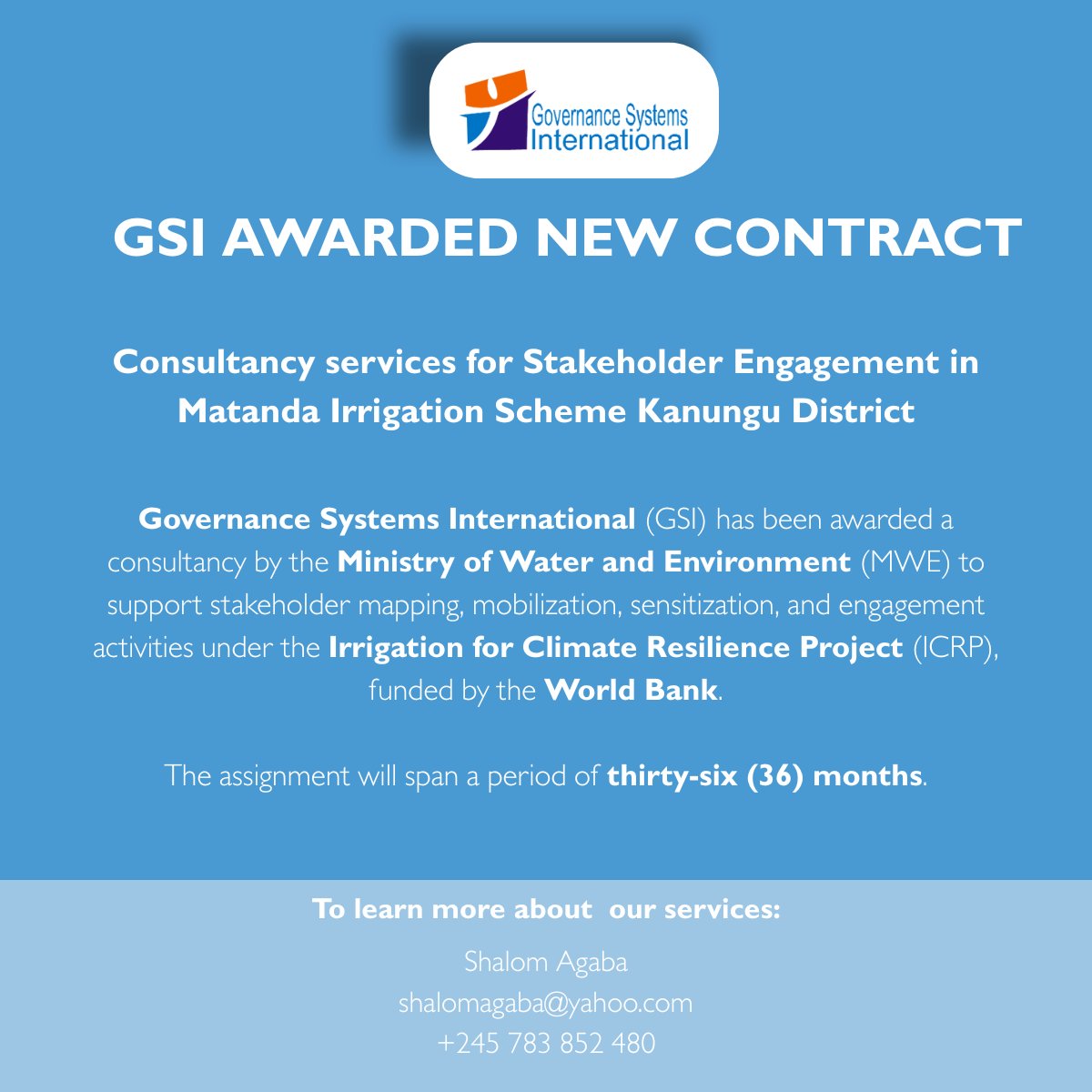 Governance Systems International tweet media