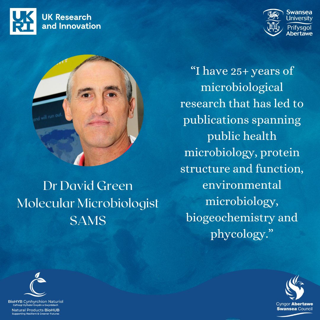 Natural Products BioHUB - Swansea University (@swanseabiohub) on Twitter photo NP BioHUB - DOE 📚
Learn about Microbiology with Dr David Green!
"My research philosophy has been to address fundamental questions with an awareness of how this knowledge can be used biotechnologically."
Learn about David >> bit.ly/4jq0M5B
<a href="/SAMSoceannews/">Scottish Association for Marine Science</a>
#Algae NP BioHUB - DOE 📚
Learn about Microbiology with Dr David Green!
"My research philosophy has been to address fundamental questions with an awareness of how this knowledge can be used biotechnologically."
Learn about David >> bit.ly/4jq0M5B
<a href="/SAMSoceannews/">Scottish Association for Marine Science</a>
#Algae