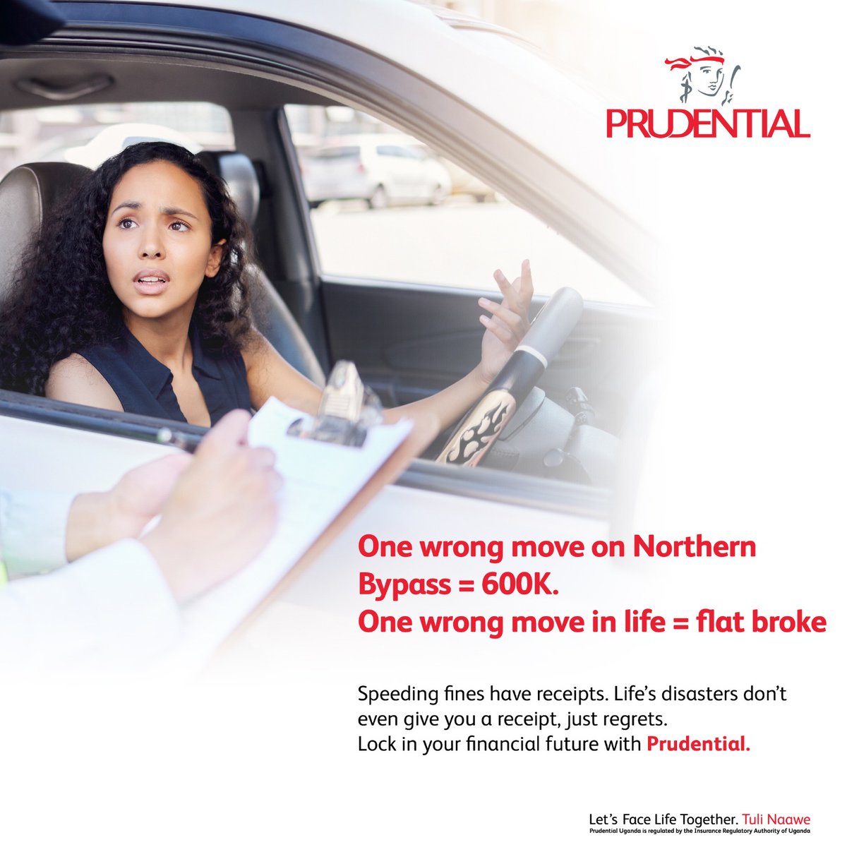 PrudentialUG's tweet image. Life doesn’t hand out receipts for the things that hurt most.

One wrong turn, and it’s not just your dreams at risk, it’s your family’s future too.

Secure tomorrow, for yourself and for those you love — with Prudential.

#LetsFaceLifeTogether
#TuliNaawe