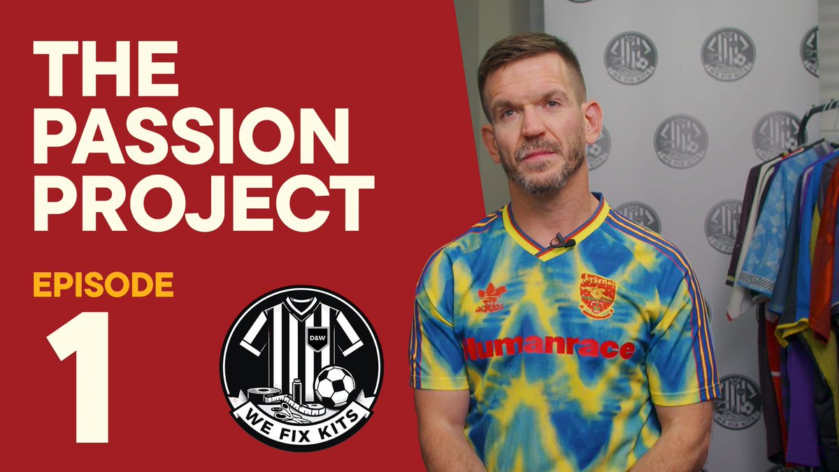 Moved the passion project to its own channel over the weekend. Give it a watch. Here is episode 1 featuring <a href="/WeFixKits/">We Fix Kits</a>

 youtu.be/dhNvMQIDhak

#Documentary #ThePassionProject #WeFixKits #FootballShirts #FootballFans #DIYRepair #ShortDocumentary