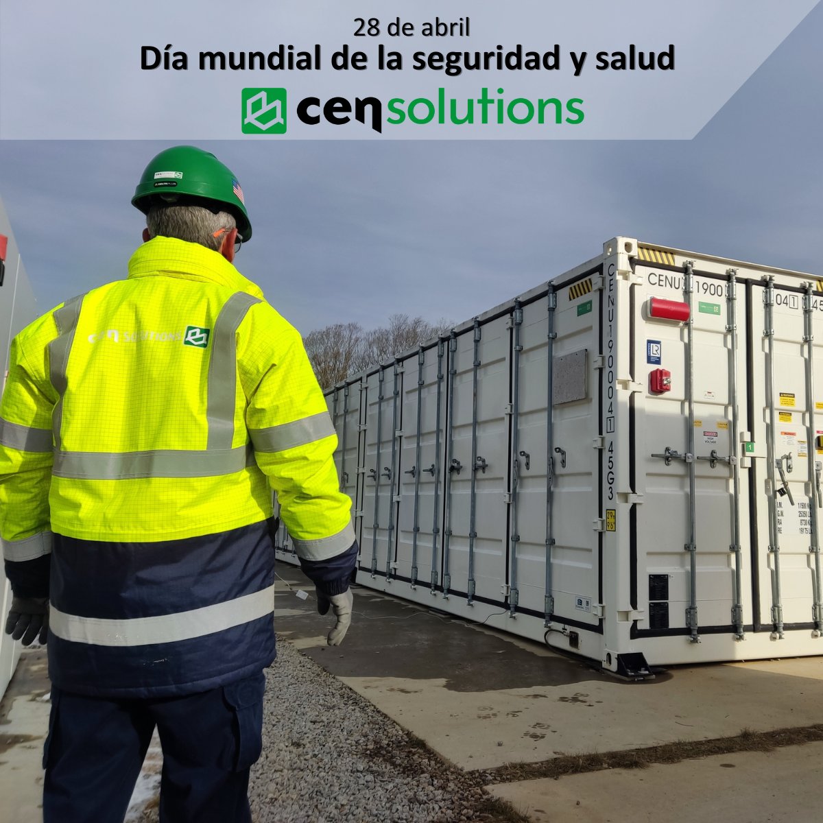 CEN Solutions (@cen_solutions) on Twitter photo 📅 Hoy se celebra el Día Mundial de la Seguridad y Salud en el Trabajo.
👉En <a href="/cen_solutions/">CEN Solutions</a> fomentamos una cultura sólida de seguridad y prevención, garantizando un entorno laboral seguro, saludable y sostenible para todo nuestro equipo.💚
#SeguridadySalud 📅 Hoy se celebra el Día Mundial de la Seguridad y Salud en el Trabajo.
👉En <a href="/cen_solutions/">CEN Solutions</a> fomentamos una cultura sólida de seguridad y prevención, garantizando un entorno laboral seguro, saludable y sostenible para todo nuestro equipo.💚
#SeguridadySalud