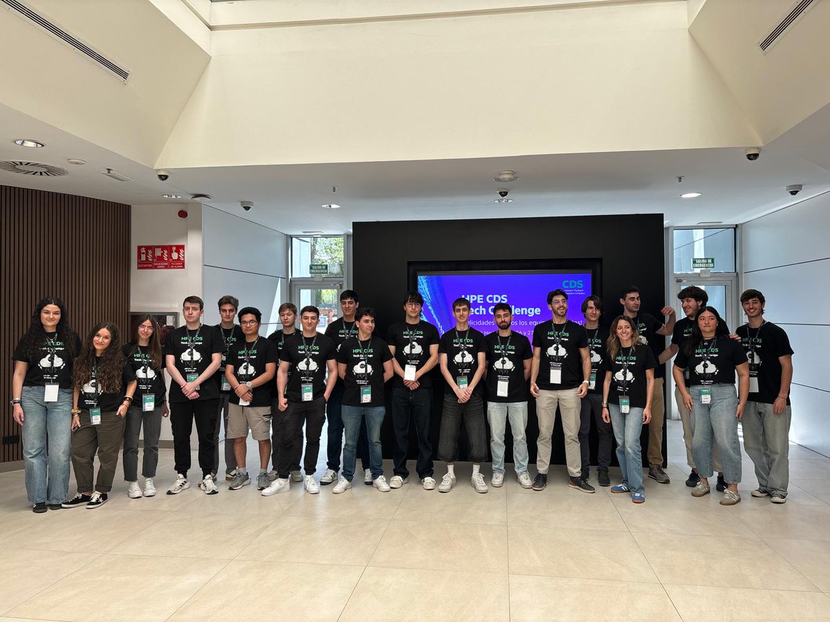 Deusto Ingeniería (@ingdeusto) on Twitter photo 🏆 Estudiantes de la Facultad de Ingeniería de <a href="/deusto/">Universidad Deusto - Deustuko Unibertsitatea</a> logran el 2.º puesto en el HPE CDS Tech Challenge, destacando con una app que democratiza el acceso a datos abiertos. ¡Orgullo Deusto! 🚀 #Innovación #DeustoIngeniería 🏆 Estudiantes de la Facultad de Ingeniería de <a href="/deusto/">Universidad Deusto - Deustuko Unibertsitatea</a> logran el 2.º puesto en el HPE CDS Tech Challenge, destacando con una app que democratiza el acceso a datos abiertos. ¡Orgullo Deusto! 🚀 #Innovación #DeustoIngeniería