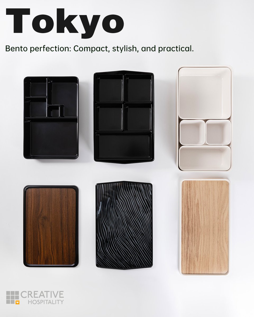 CreativeRDUK's tweet photo. The Tokyo Collection reflects the essence of Japanese bento culture—clean, minimal, and highly functional.

 #DesignStory #TokyoCollection #CreativeHospitality https://t.co/UqEhG5K1bM